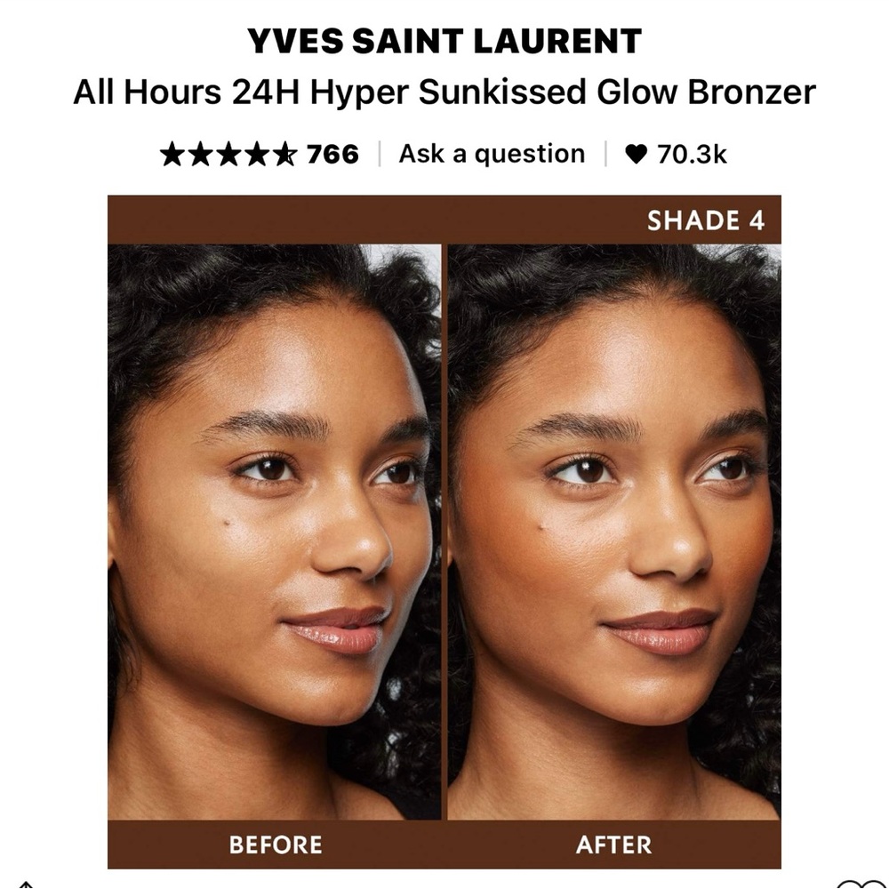 Yves Saint Laurent All Hours Hyper Bronze -BRAND NEW! - Picture 11 of 15
